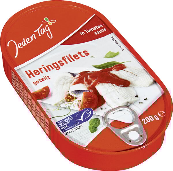 Jeden Tag Heringsfilet i sennepsauce 200g_1