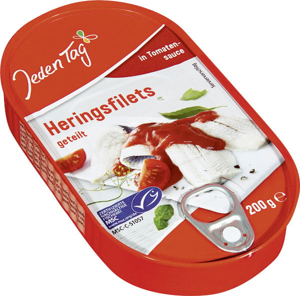 Jeden Tag Heringsfilet i sennepsauce 200g_1