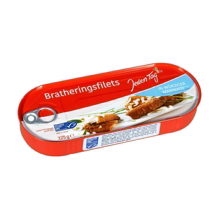 Jeden Tag Stegte sild 325g_0