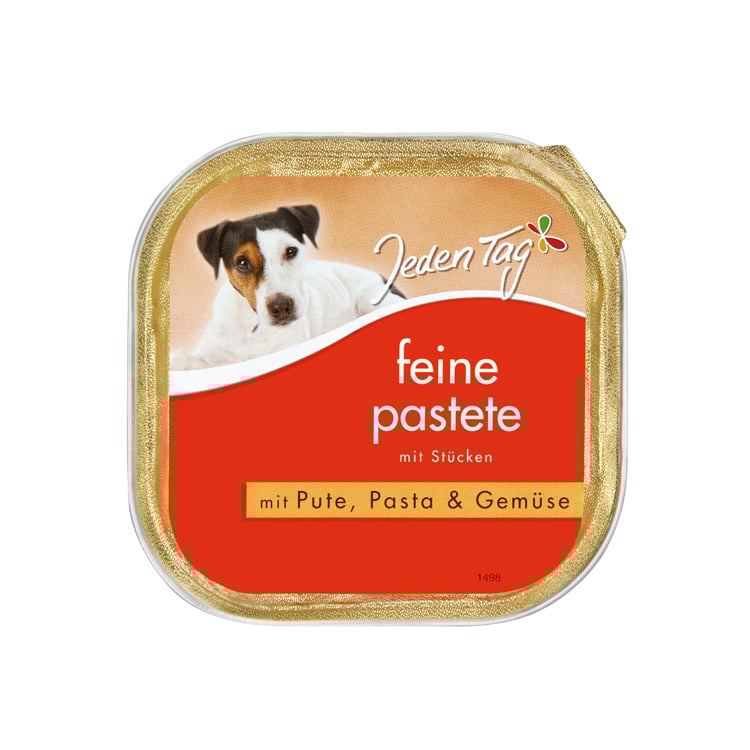Jeden Tag Hundemad m/kalkun, pasta & grøntsager 300g_0