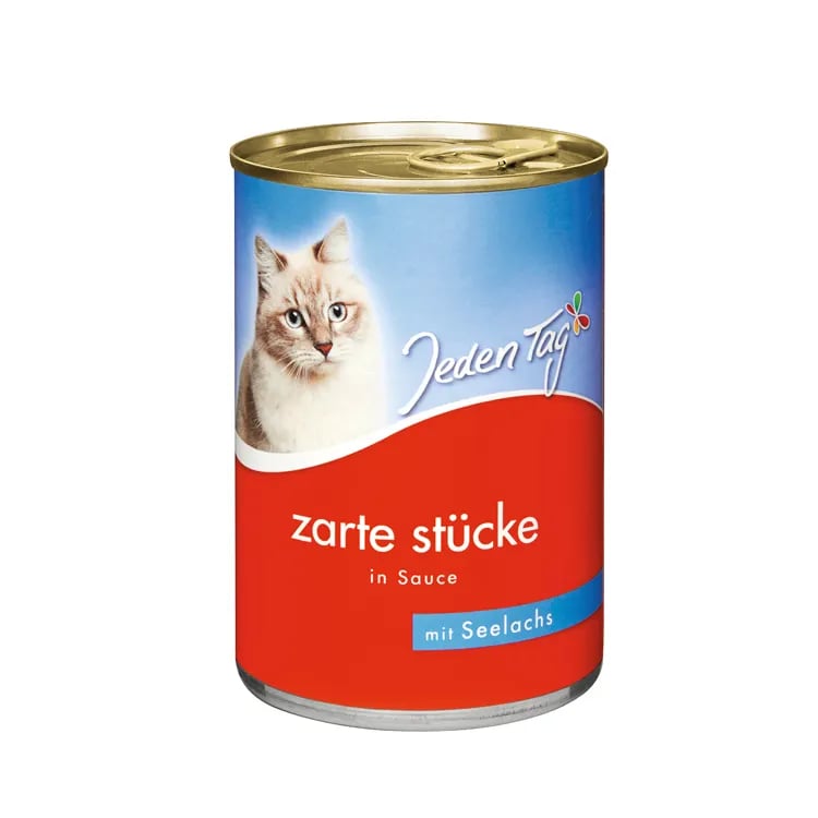 Jeden Tag Kattemad m/sejfisk 415g_1