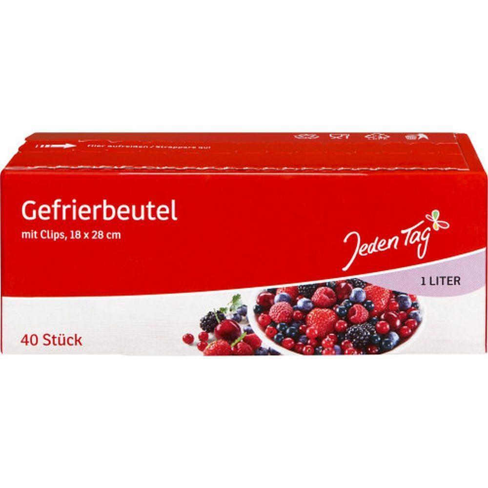 <div>Each Day Freezer bags w/clips 1 L, 40 pcs</div>_0
