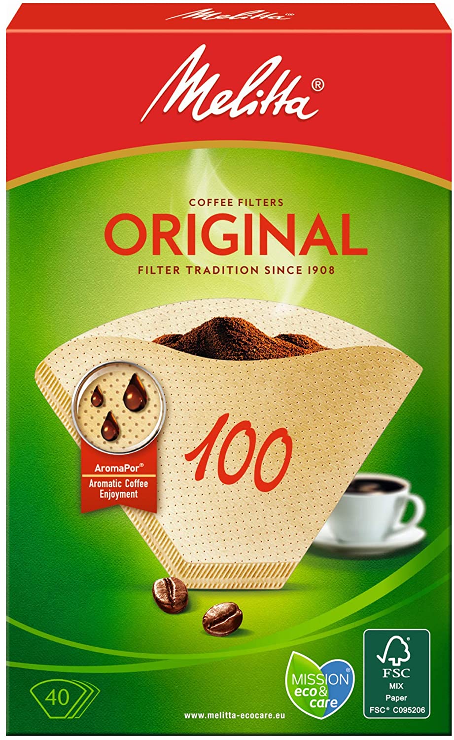 Melitta Filterposer 100 Brun 40St_0