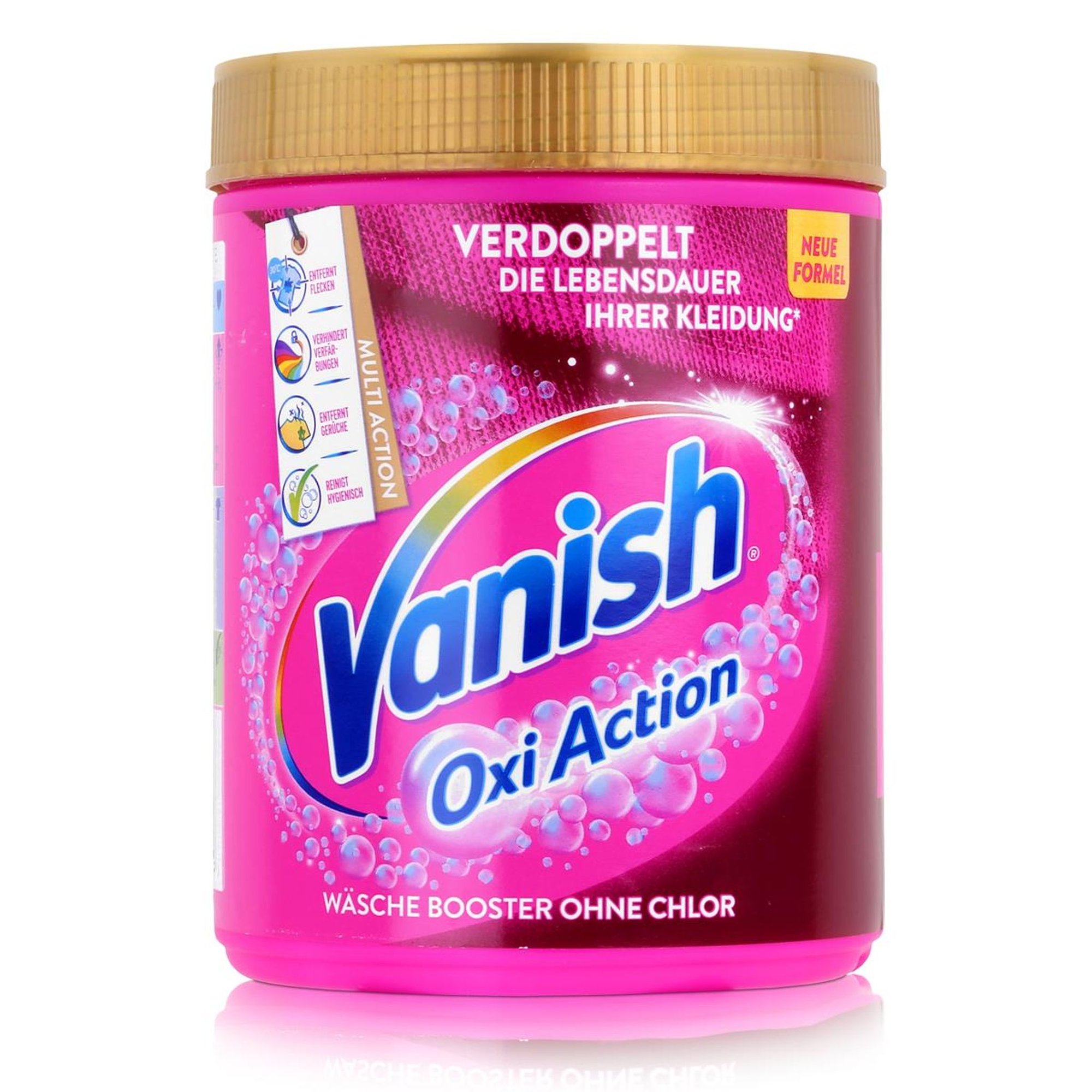 Vanish Oxi Action Pulver Lyserød 550g_0