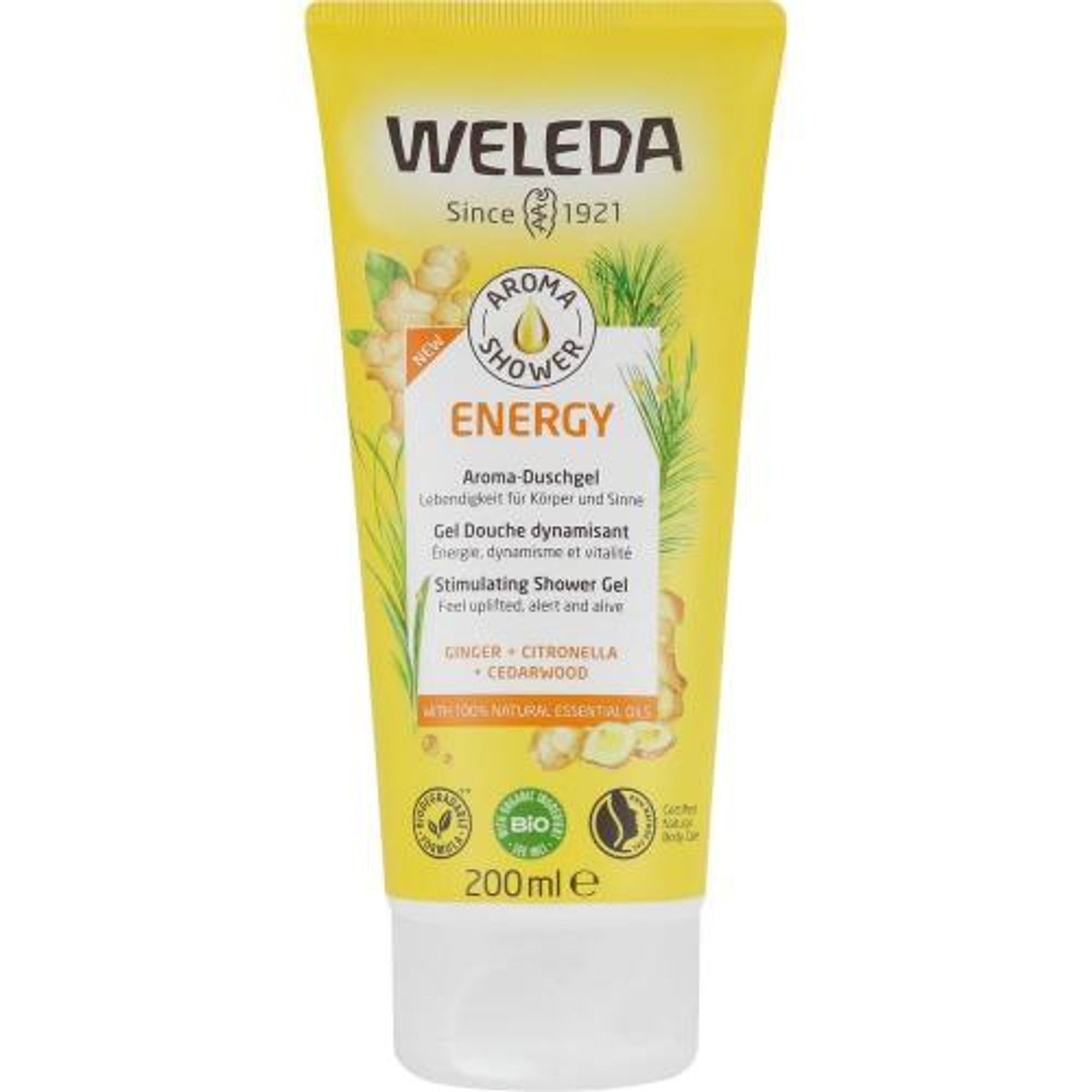 Weleda Aroma Badesæbe Energy 200ml_0