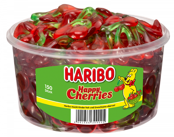 Haribo Happy Cherries 1,2kg 150st_0