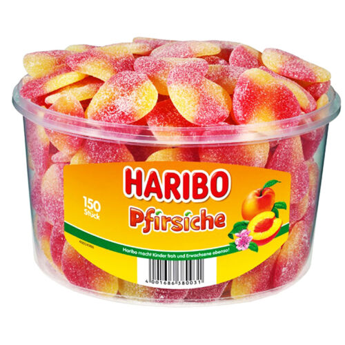 Haribo Ferskner 1,35 kg 150st - picture