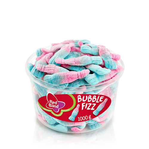 Red Band Bubble Fizz 1kg 100st - picture