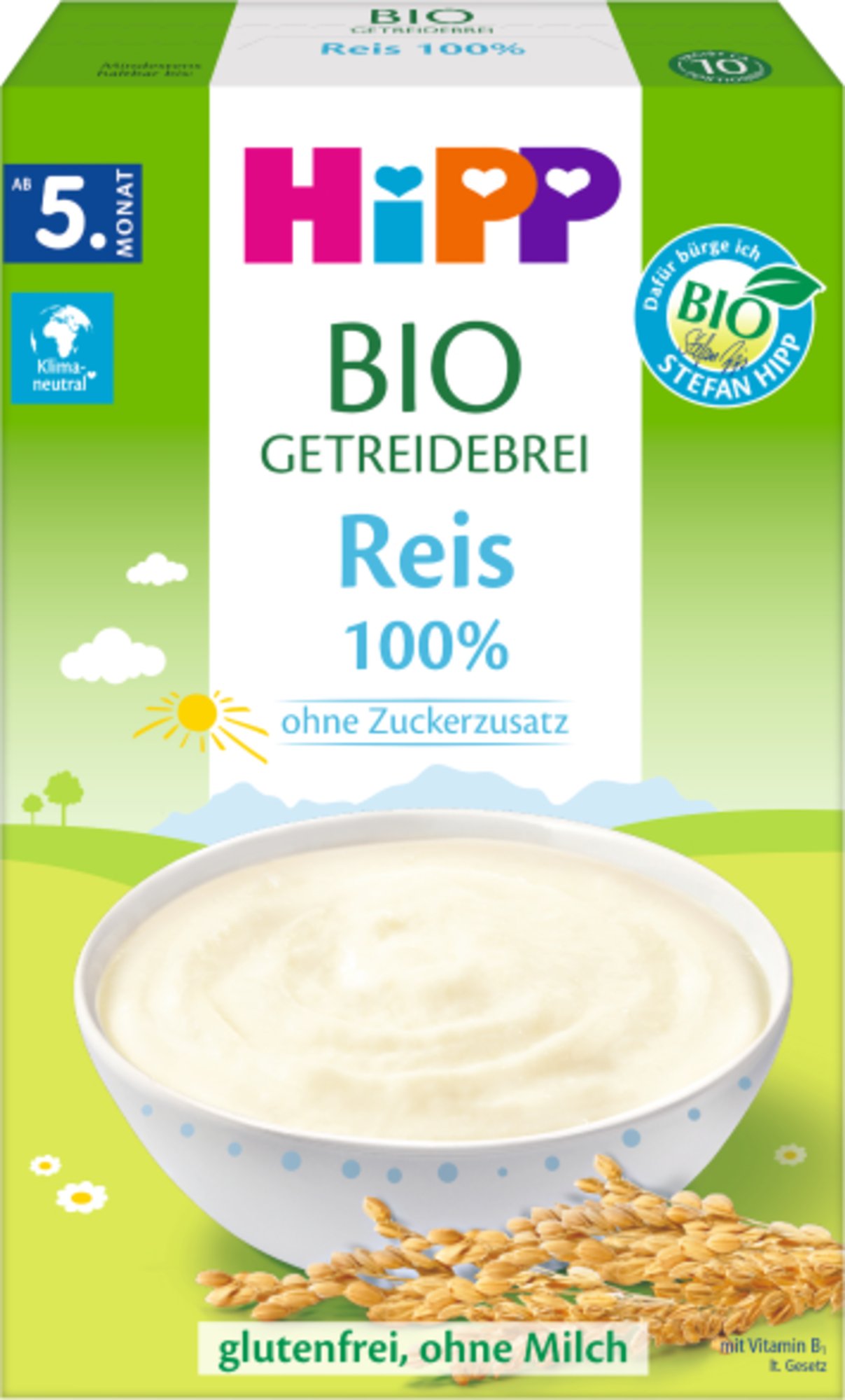 Hipp Bio Grød 100% Ris 200g_0