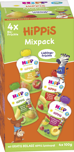 Hipp Bio Hippis Mix Pakke 4X100g_0