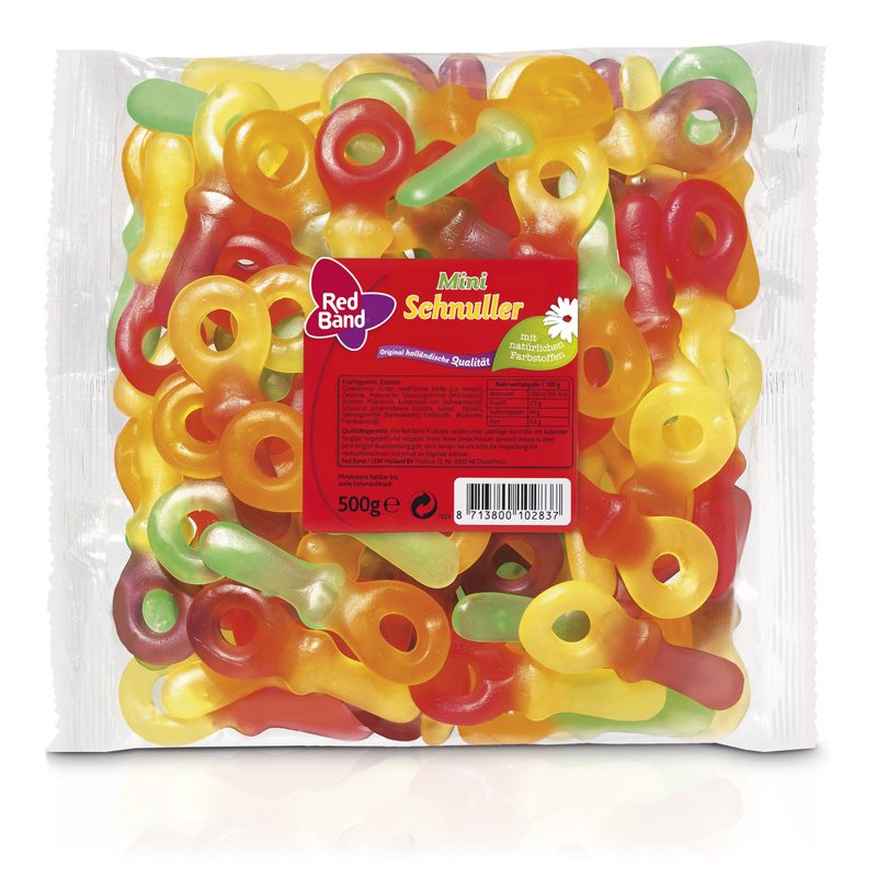 Red Band Fruchtgummi Schnuller 500g_0