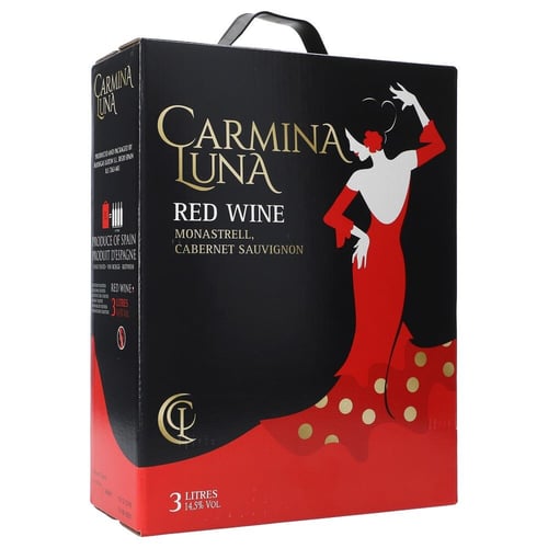 Carmina Luna Monastrell-Cabernet Sauvignon Tinto 15% BiB 3L - picture