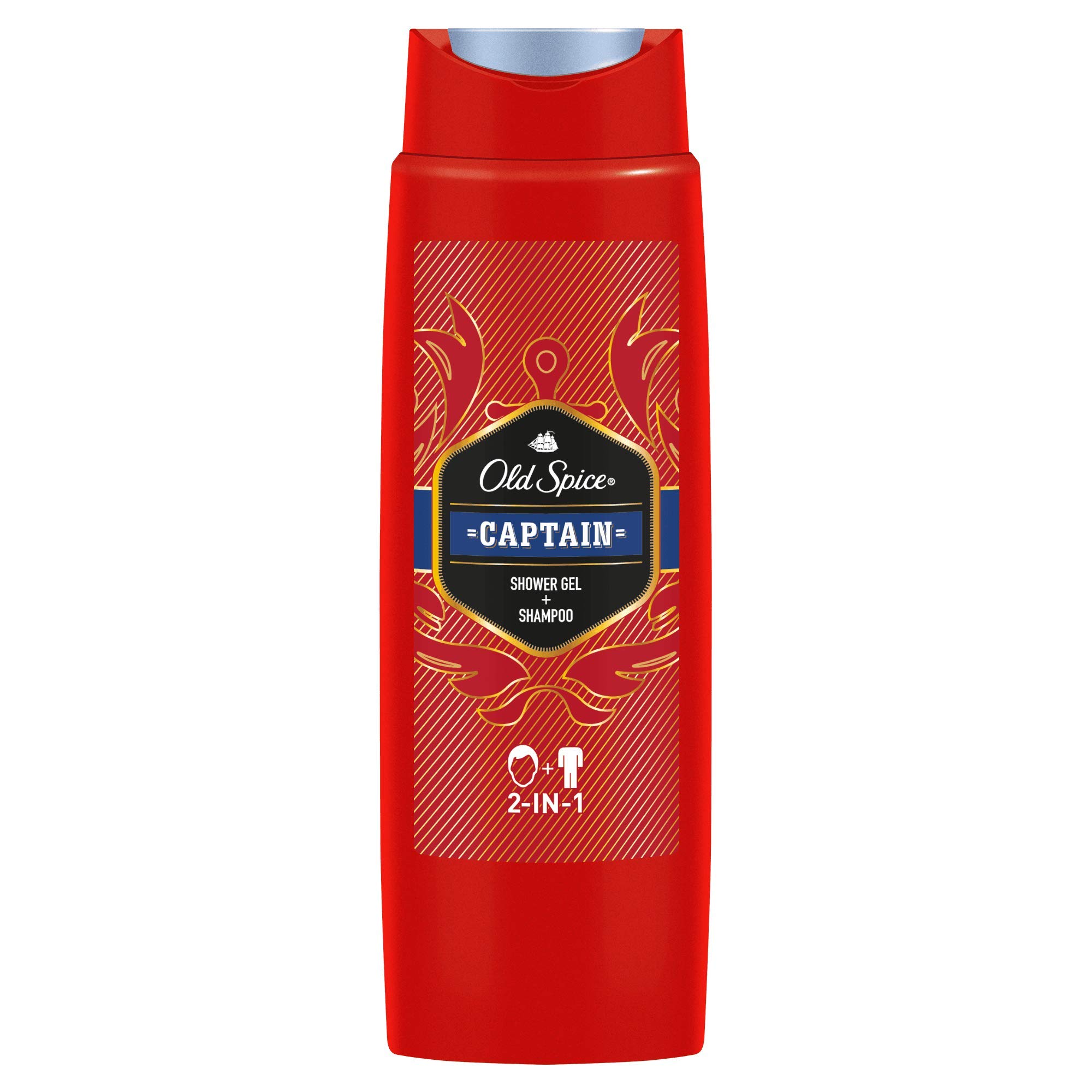 Old Spice Captain 2-in-1 Shower Gel + Shampoo 250 ml_0