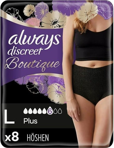 Always Discreet Boutique Byxor Plus L 8st_0