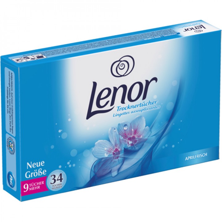 Lenor Dry Wipes April Fresh 34pcs_0