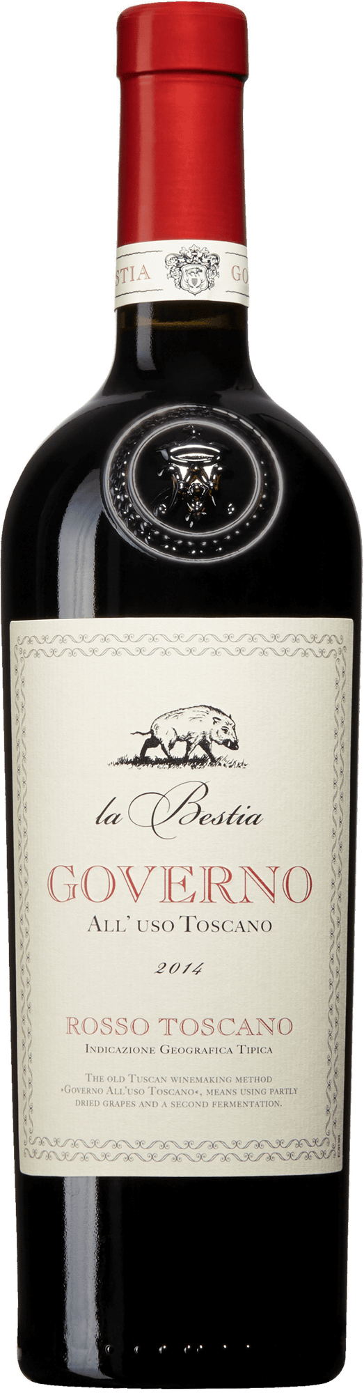 La Bestia Governo All'Uso Toscano Rosso 14% 0,75l_0