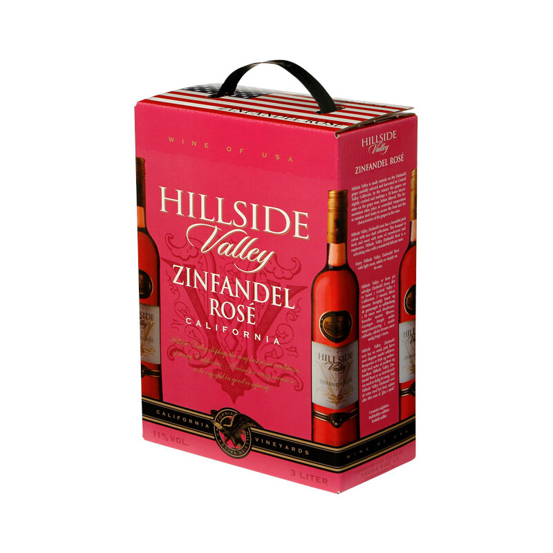<div>Hillside Valley Rosé Zinfandel 11% 3l</div>_0