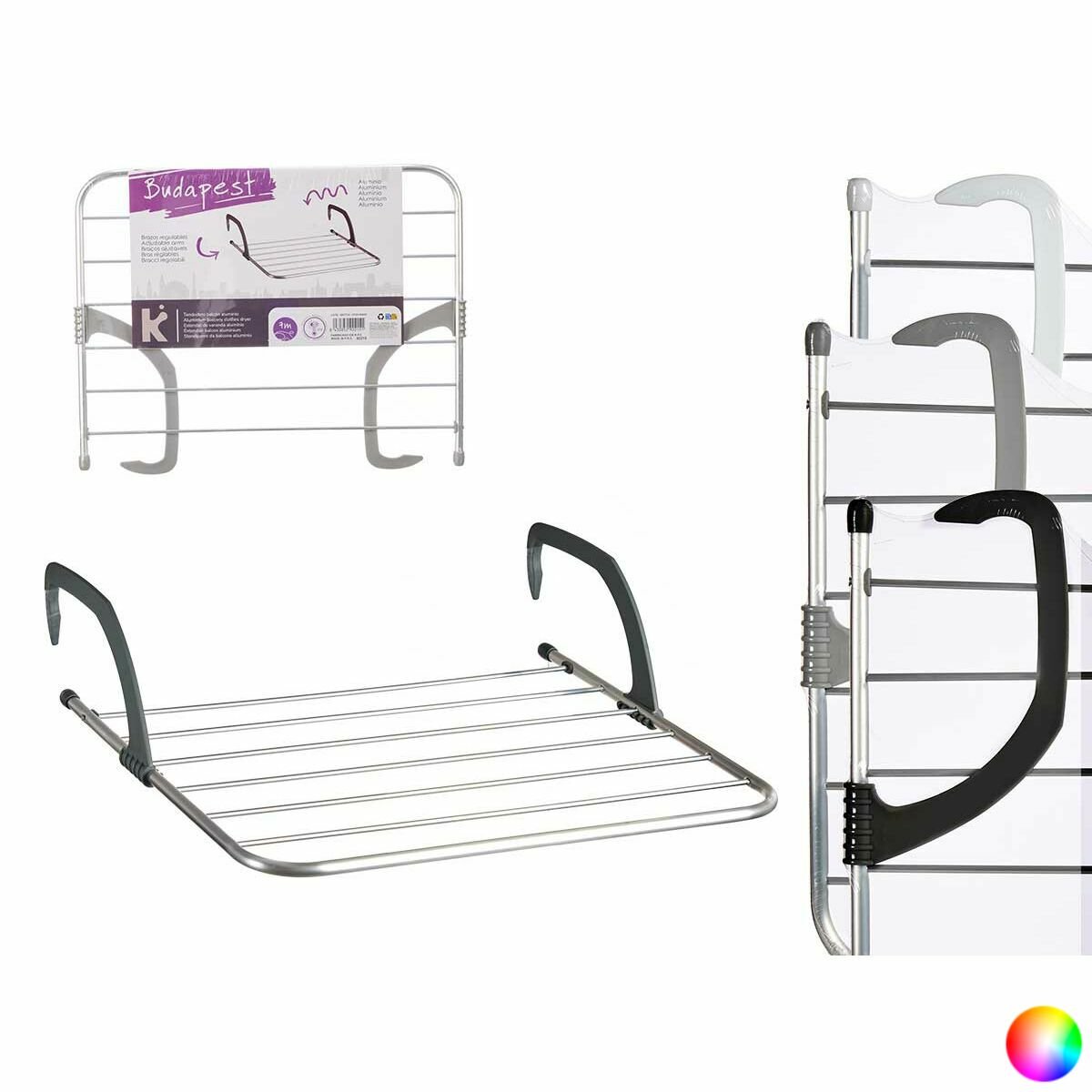 Clothes Line 7m Aluminium_6