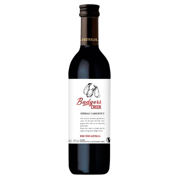 Badgers Creek Shiraz Cabernet Dry Red 13,5% 0,25l_0