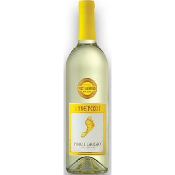Barefoot Pinot Grigio Dry White 12,5% 0,75l_0