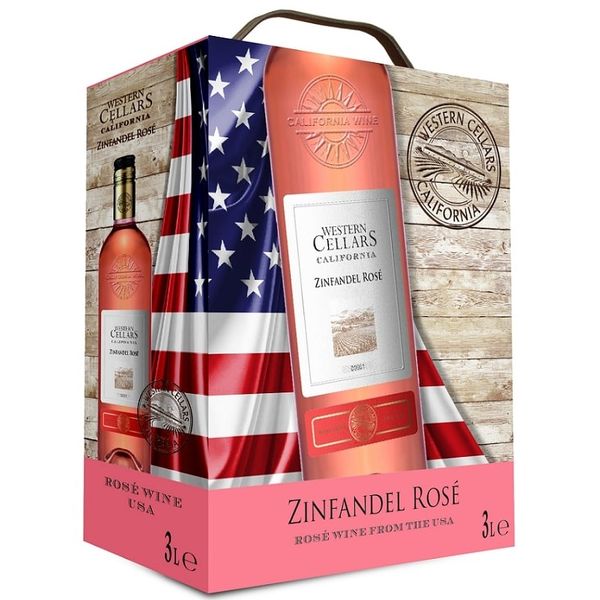 Western Cellars Rosé Zinfandel Dry 10% 3l_0