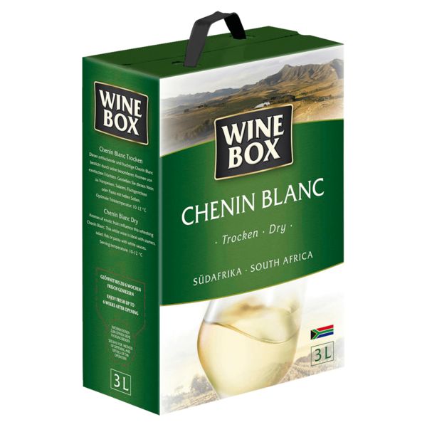 Chenin Blanc Wine Box Chenin Blanc Dry White 12% 3l_0