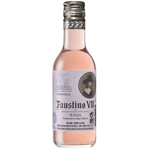 Faustino VII Rosado Tempranillo Tør Rosé 12% 0,187l - picture