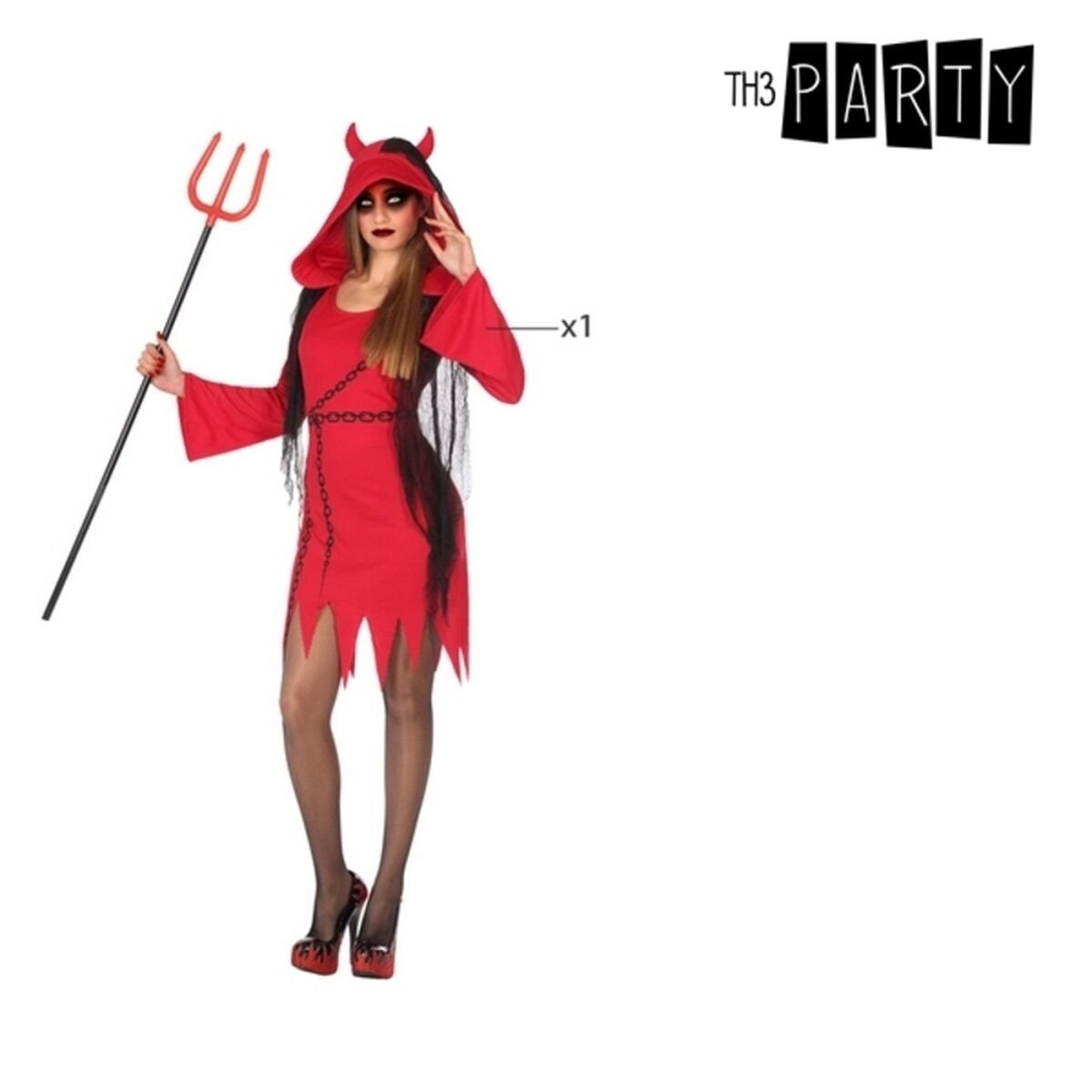 Costume for Adults (1 pc) Female Demon_1