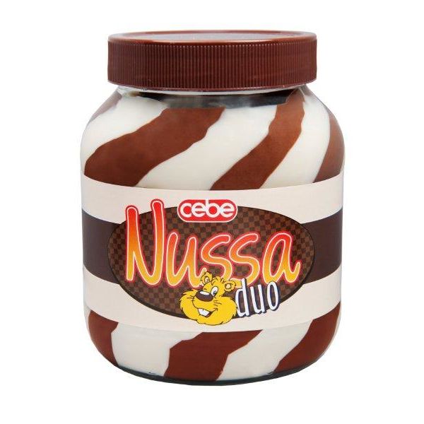 Cebe Nussa Duo sweet whey chocolate cream 750g_0