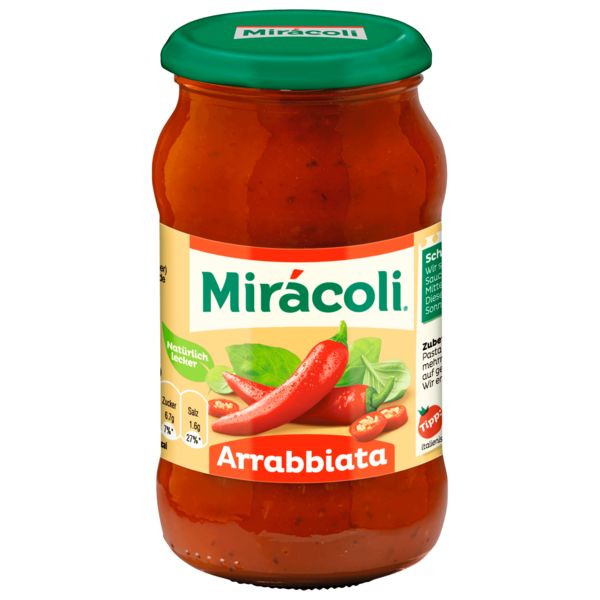 Miracoli Pasta Sauce Arrabbiata 400g_0