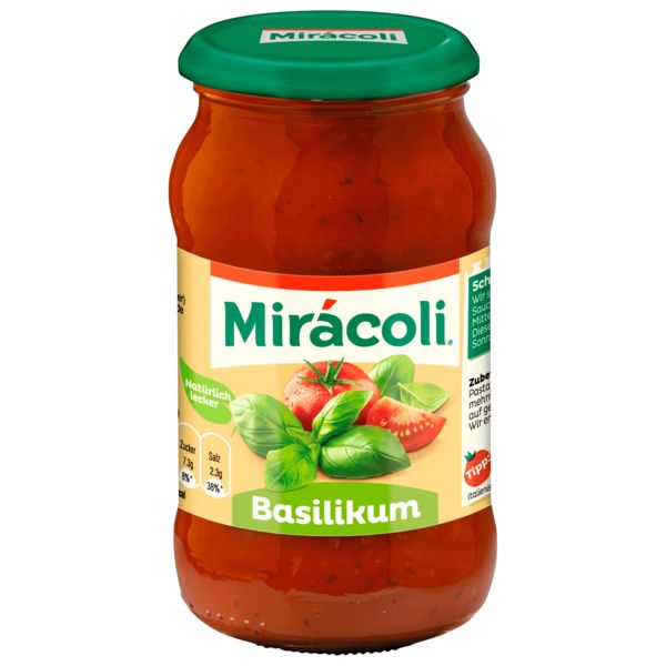 Miracoli Pasta Sauce Basil 400g_0