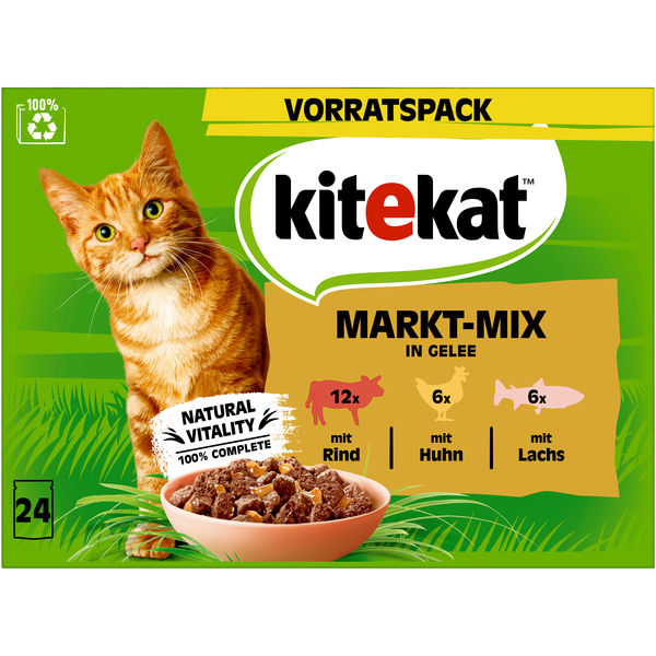 Kitekat portion bag market mix in jelly 24x85g_0