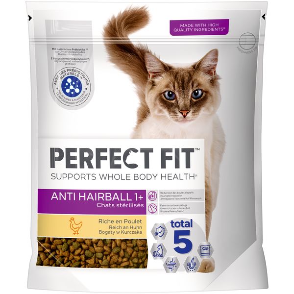 Perfect Fit Cat 1+ Anti Hairball with Chicken 1,4kg_0