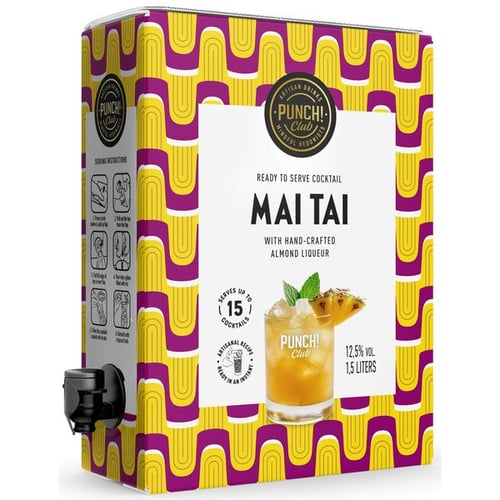 Punch Club Mai Tai Cocktail 12,5% BiB 1,5l_0