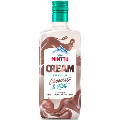 Minttu Cream Chokolade & Mynte 16% 0,5l_0