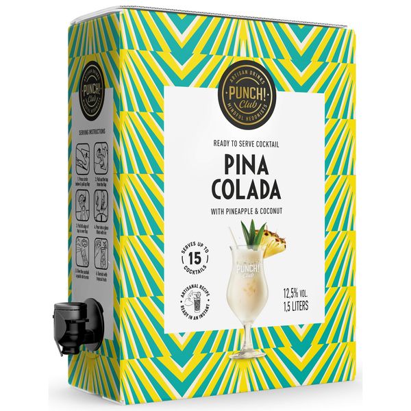 Punch Club Pina Colada Cocktail 12,5% BiB 1,5l_0