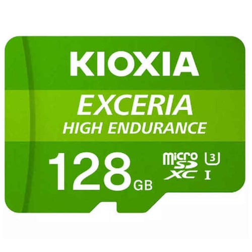 Mikro SD Speicherkarte mit Adapter Kioxia Exceria High Endurance Klasse 10 UHS-I U3 grün_1