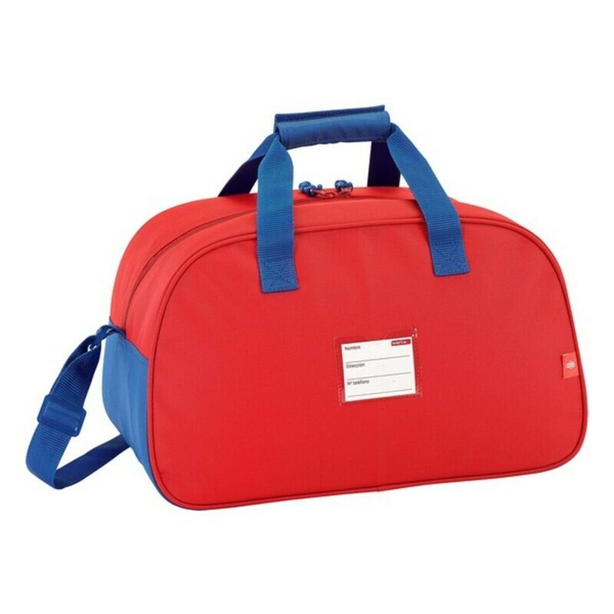 Sports bag Real Sporting de Gijón Red White (40 x 24 x 23 cm)_3