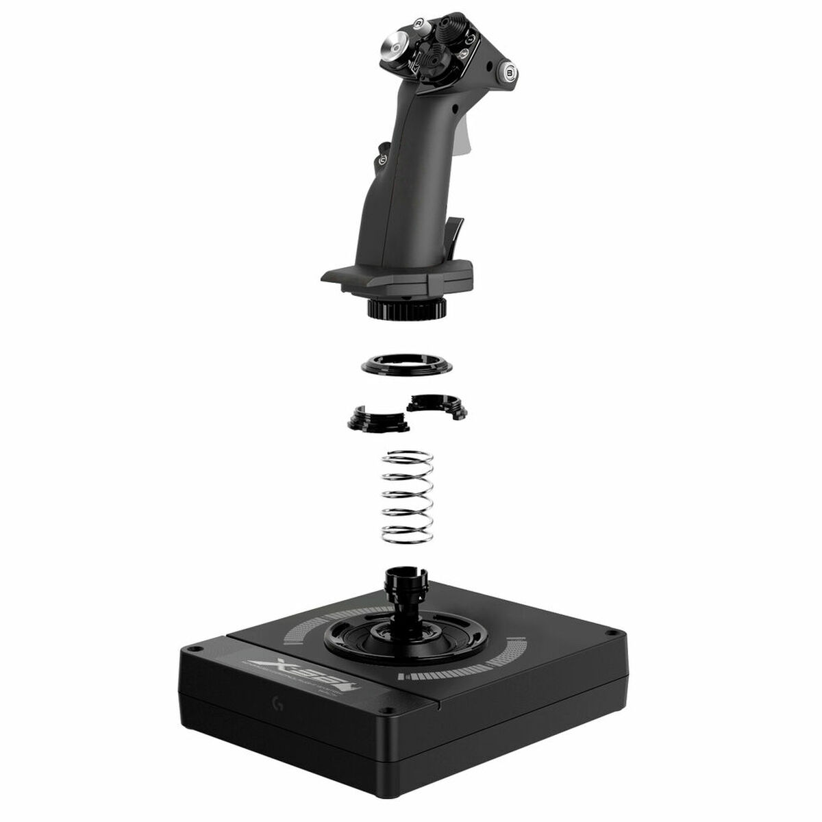 Joystick Logitech Flight X56 Rhino Flight sim Black_6
