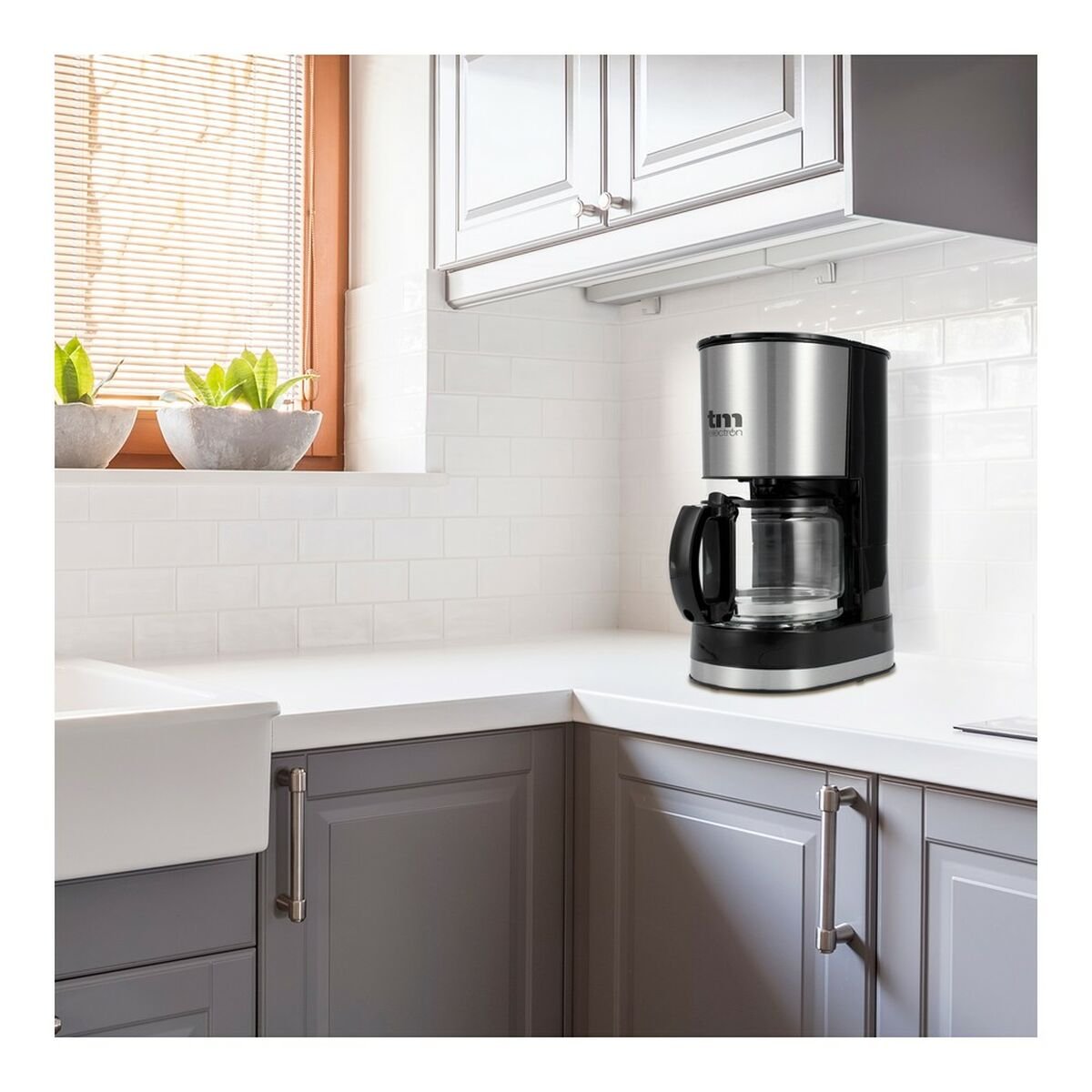 Drip Coffee Machine TM Electron 0,6 L 6 Cups_17