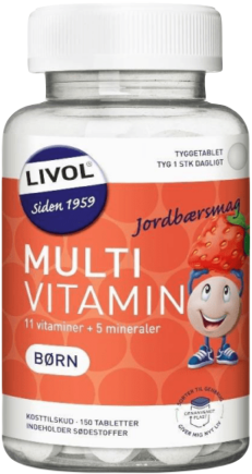 Livol Multivitamin Børn 150st_0