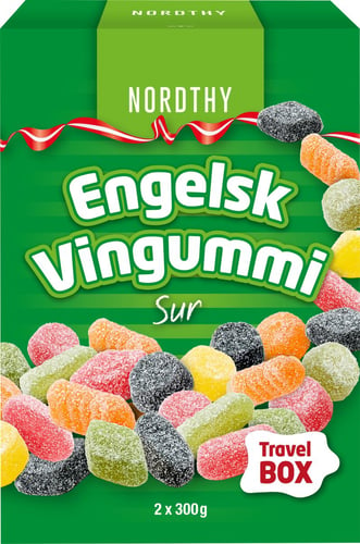 Nordthy Travel Box Sour English Gum 600 g_0