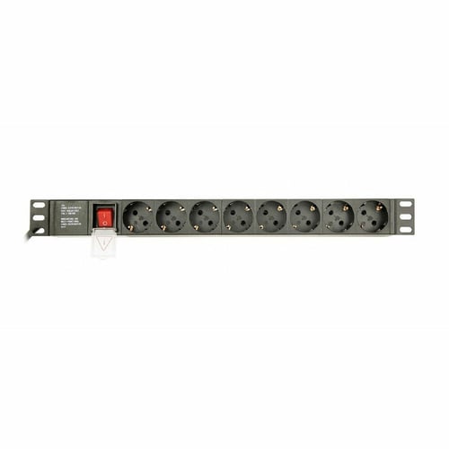 Steckerleiste mit 8 Steckdosen und Schalter GEMBIRD EG-PDU-014 3 m_2