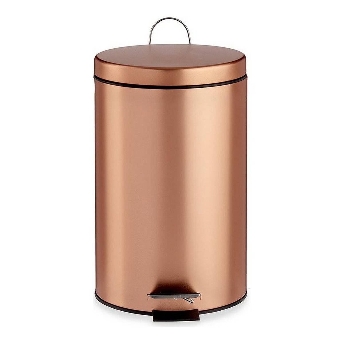 Pedal bin Metal Copper Plastic 7 L (20,5 x 30,5 x 26 cm)_2