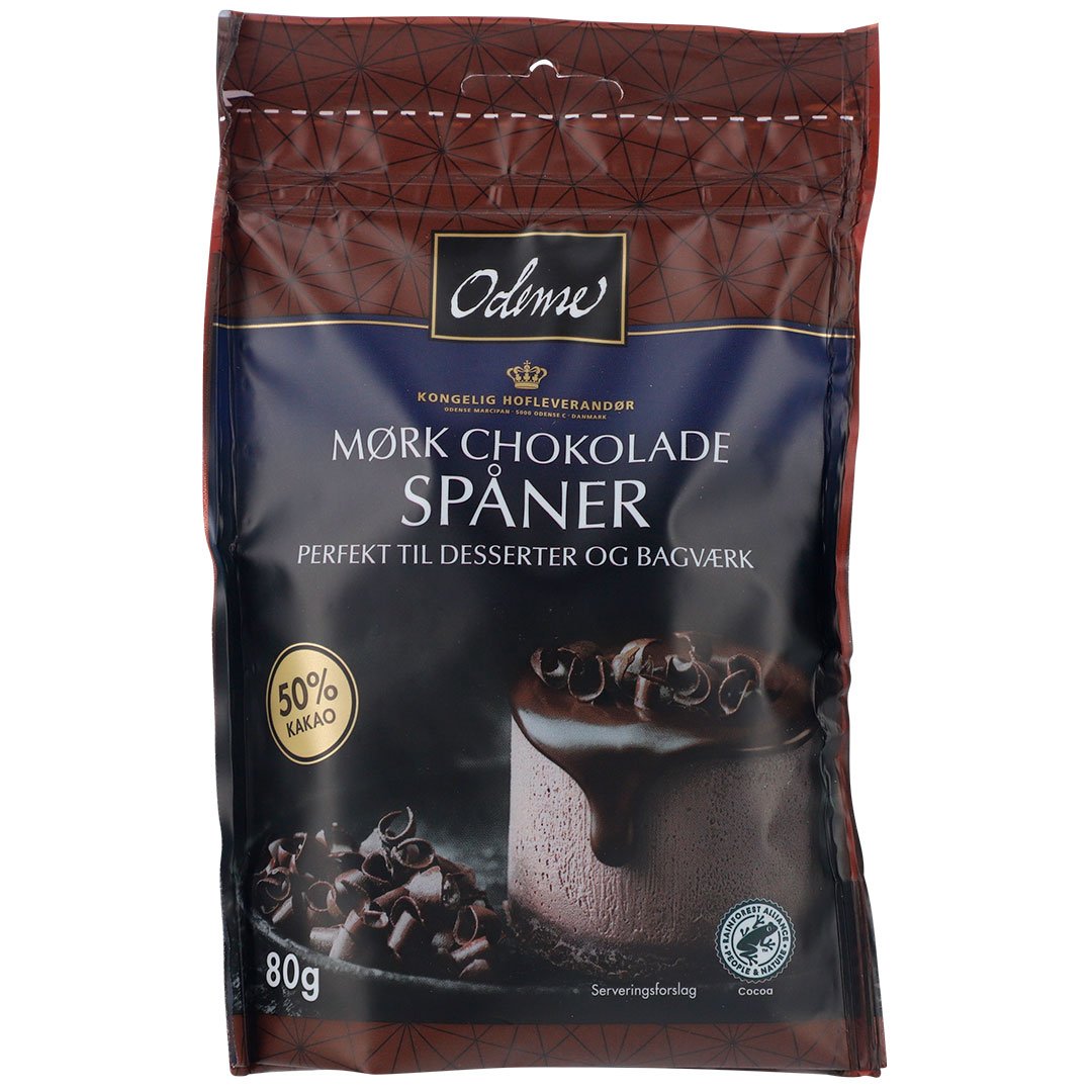 Odense Chocolate Chips Dark 80g_0