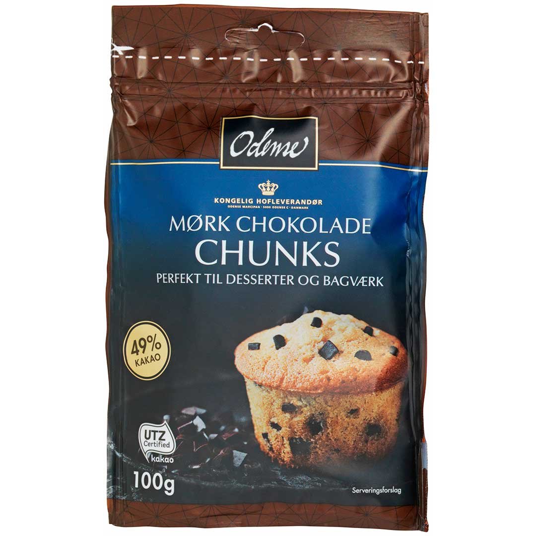 Odense Chocolate Chunks 100g_0