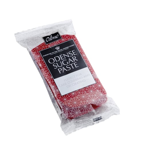 Odense Sockerpasta Shea Röd 250g_0
