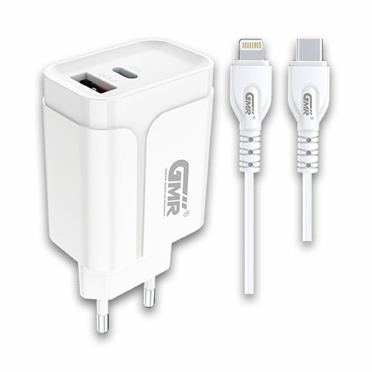 "Usb Charger 3.0 Goms Lightning 20 W"_2