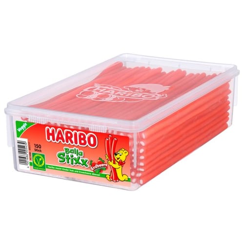 Haribo Balla Stixx Strawberry Veggie (vegetarisk) 150st 1,125kg_0