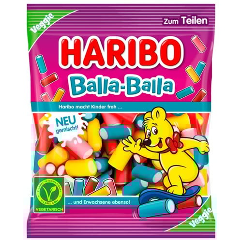 Haribo Ballo-Balla Veggie (vegetarisk) 160g - picture